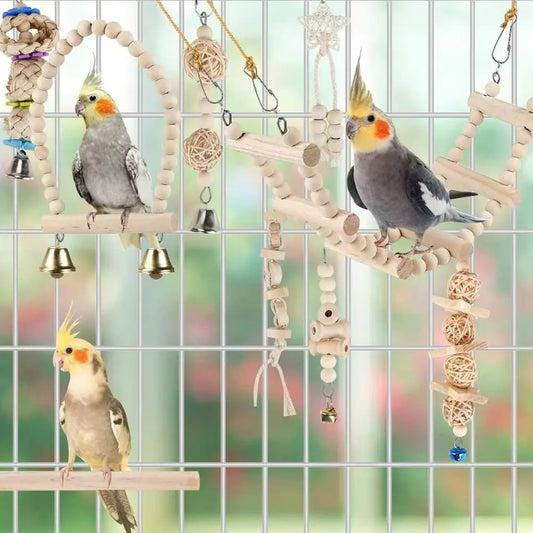 Bird Parrot Swing Toys -  ADAB's Pet World